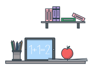 iPads For Education - desk